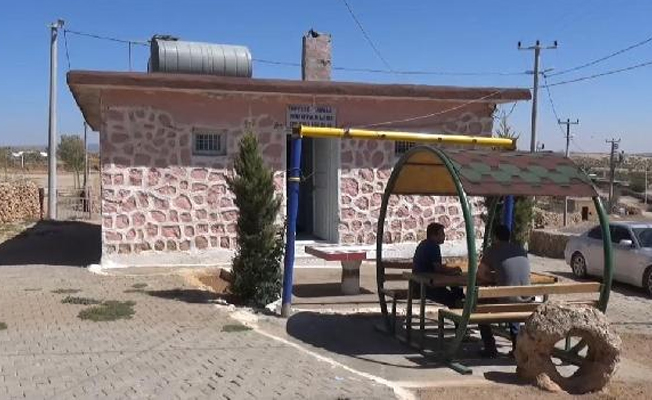 Mardin'de bir köyde ilk kez muhtarlık bürosu açıldı
