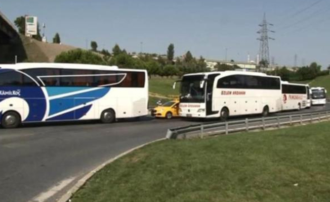 Otogarda bayram yoğunluğu sürüyor