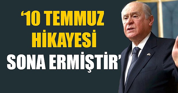 Bahçeli: Ülkemizdeki her rezaletin sorumlusu bellidir