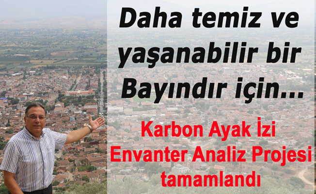 Bayındır Belediyesi’nden karbon salınımını azaltmak için yeni bir çalışma