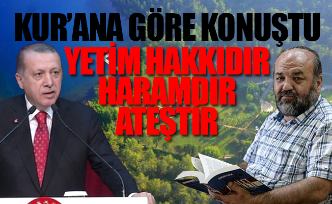 Erdoğan'a 'yazlık saraycık'a İhsan Eliaçık'tan sert eleştiri