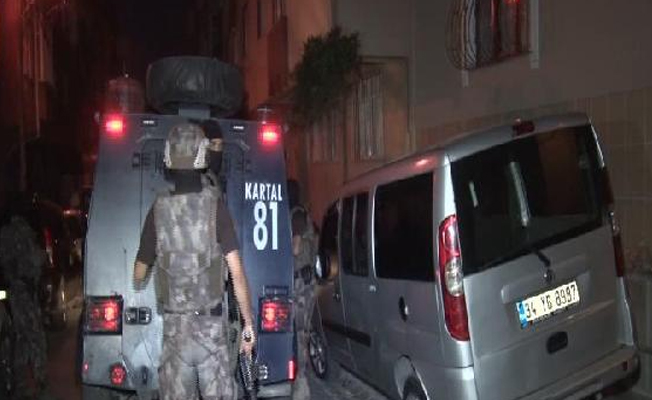 İstanbul'da şafak operasyonu..  Gözaltılar var!