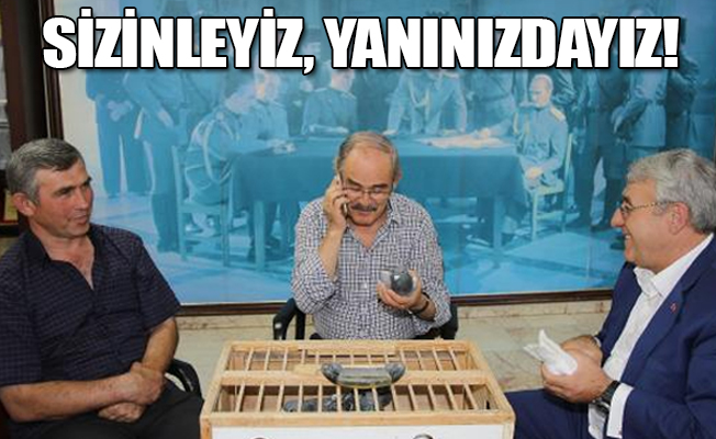 CHP'li başkandan, Büyükerşen'e posta güverciniyle mesaj!