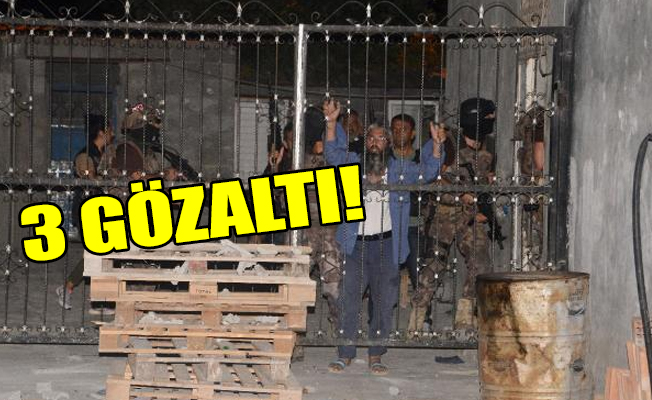 Adana'da hava destekli IŞİD operasyonu
