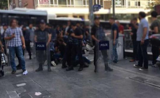 Yüksel'de Gülmen ve Özakça eylemina polis müdahalesi: Çok sayıda gözaltı var!