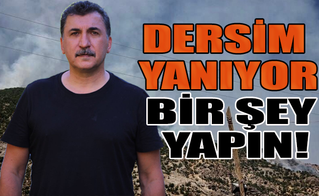 Dersim’de orman yangını felakete dönüştü