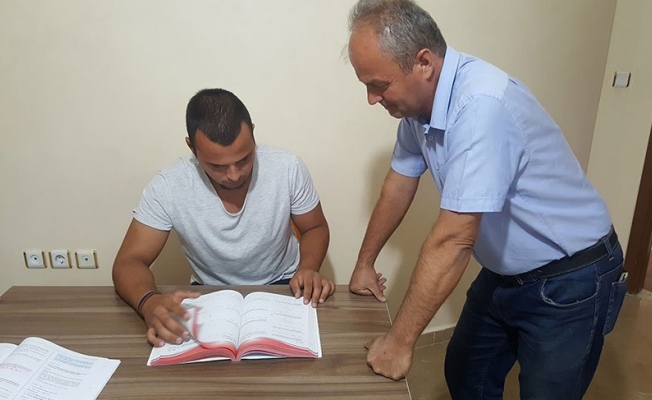 Üniversite için oğluyla iddiaya giren baba kazandı