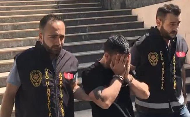 Aynı evden iki otomobil çalan hırsız yakalandı