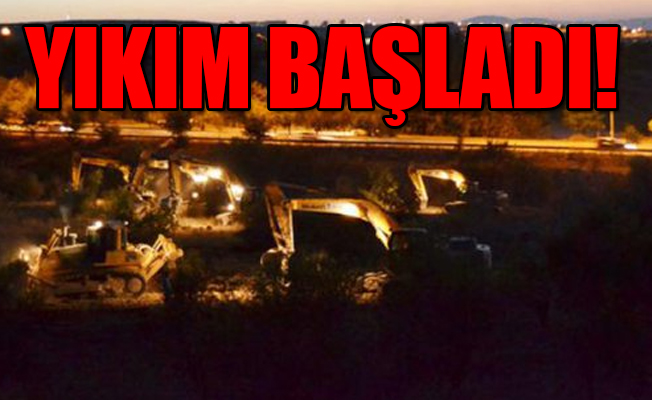 ODTÜ'ye gece baskını: Ağaç katliamı başladı!