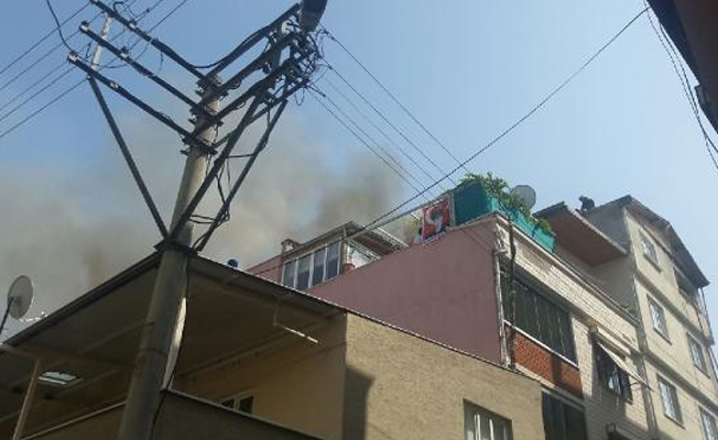 Bursa'da korkutan yangın