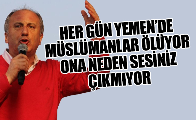 Muharrem İnce'den 'yandaş medya'ya sert sözler: Sözüm sizi ve ağababalarınızı zıplatmış!