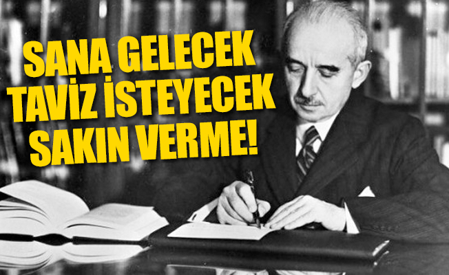 Gündem yine yolsuzluk: İsmet İnönü'den büyük bir ders