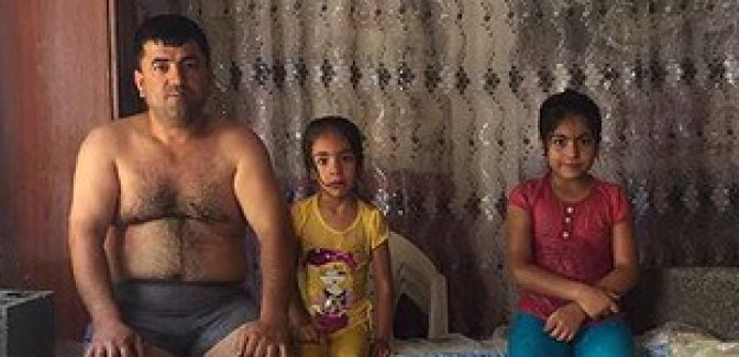 Urfalı vatandaştan aşırı sıcaklara karşı ilginç çözüm