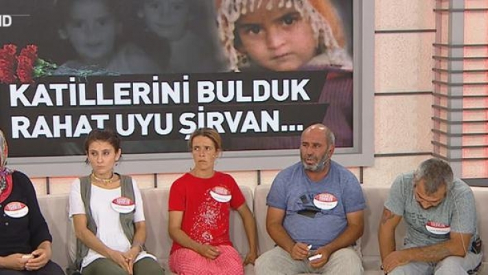 Minik Şirvan'ın katili canlı yayında ortaya çıktı!