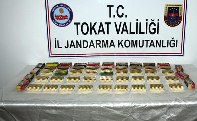 Uzman çavuş 1800 mermi ile yakalandı