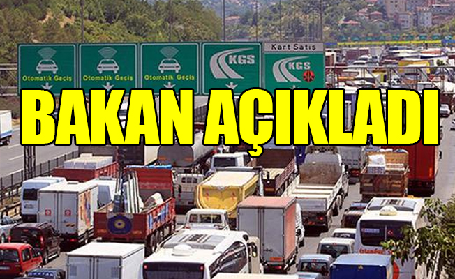 Arslan: Otoyoldan kaçak geçen o araçlar ülkeden çıkamayacak