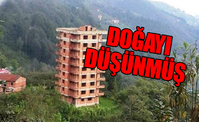 Sosyal medyada olay olan Sürmene'deki binanın sahibi konuştu