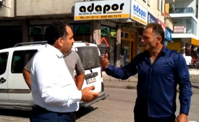 AKP'li yönetici çiftçinin üzerine yürüdü