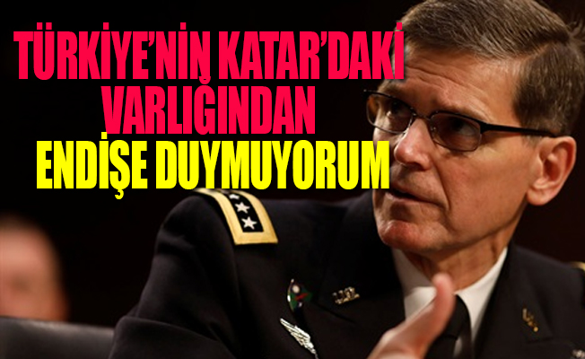 ABD'li komutan: İran'la Türkiye'yi birbirinden ayrı tutuyorum!