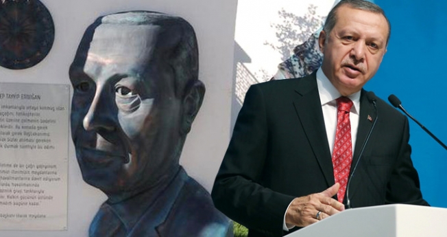 Erdoğan yapılan heykeli için: Ben duyunca çok üzüldüm