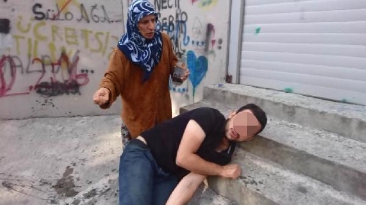 Bonzai krizine giren genç, sağlık ekiplerini görünce koşarak uzaklaştı