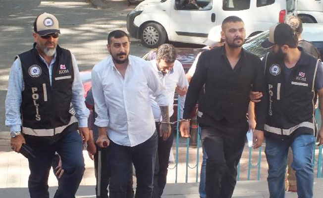 Kütahya'da zorla çek- senet tahsilatı yapan 4 kişi adliyede