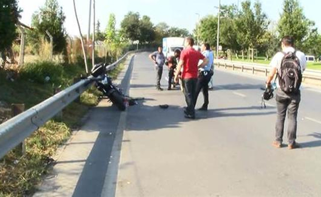 Cevizlibağ'da motosikletli kuryeye silahlı saldırı