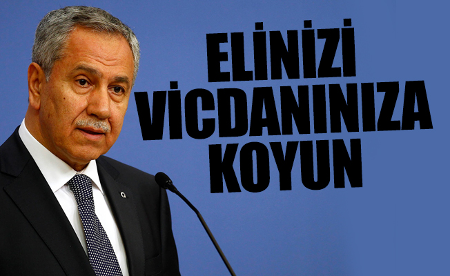 'Adaleti AKP'den alıyorlar' sözüne Bülent Arınç'tan açıklama