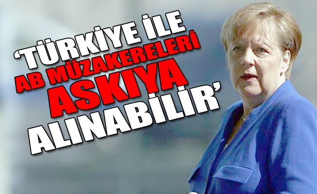 Merkel: Türkiye hukuk devletinden uzaklaşıyor!