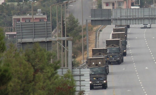 Hatay sınırında askeri hareketlilik