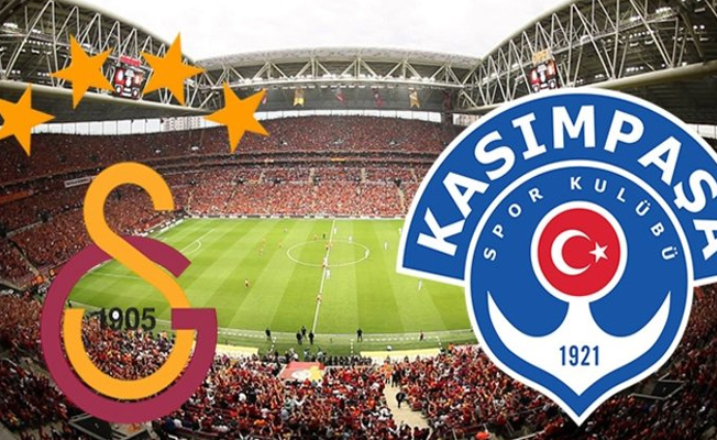 Galatasaray-Kasımpaşa mücadelesinin ilk 11'i belli oldu!