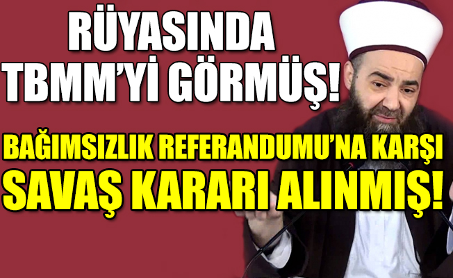 Cübbeli Ahmet Hoca da 'rüyalara' el attı!