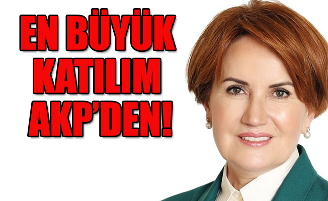 Akşener'in partsinin oy oranı yüzde 20'yi geçti...