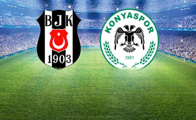 Beşiktaş Atiker Konyaspor mücadelesinde ilk 11'ler belli oldu