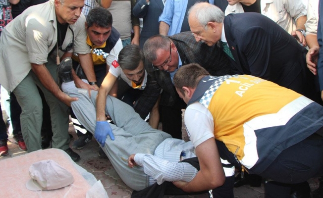 Kılıçdaroğlu’na bunu söyledi ve yere yığıldı