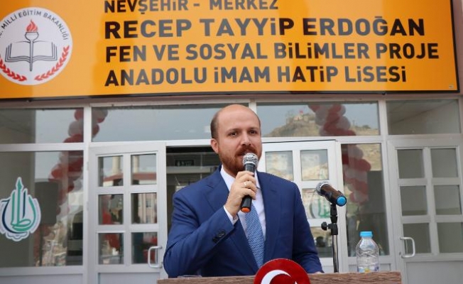 Erdoğan'ın isminin verildiği okulda dikkat çeken detay