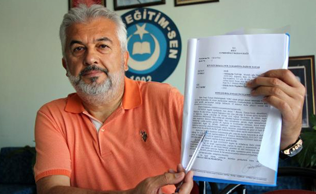 Erdoğan'ı eleştirdi, 'Fetö'cü olabilir' denilerek açığa alındı