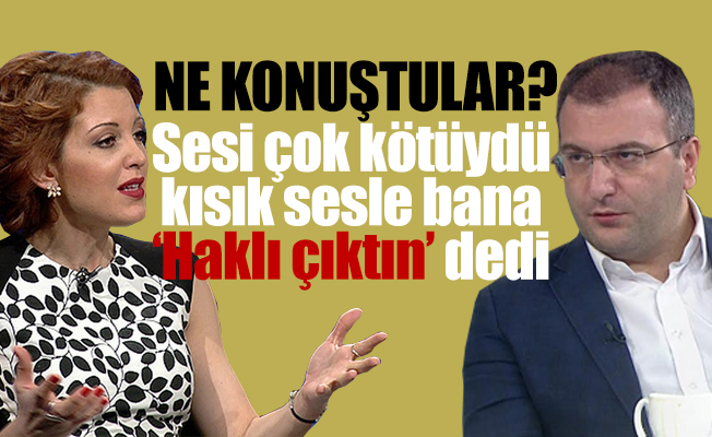 Kripto FETÖ'cü olduğu iddia edilen Cem Küçük, Bank Asya'dan milyonlarca lira kredi çeken Nagehan Alçı'yı aradı