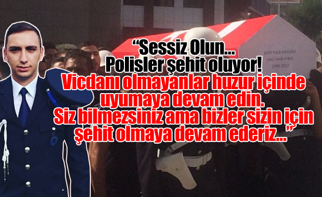 Şehit polise son veda