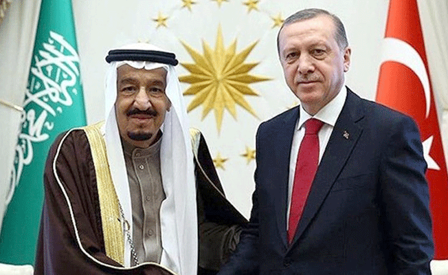 Abdullah Gül'den sonra Erdoğan da Kral Selman ile görüştü!