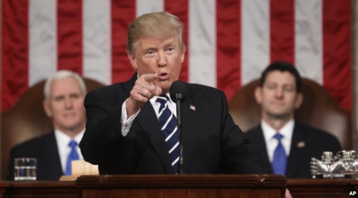 Trump Kuzey Kore kararını açıklıyor