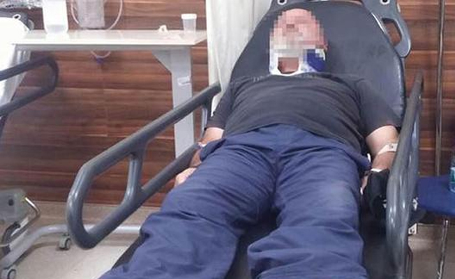 Küçük çocuğu taciz ettiği iddia edildi, mahalleli hastanelik etti