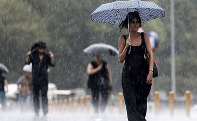Meteoroloji'den 'sağanak yağış' uyarısı