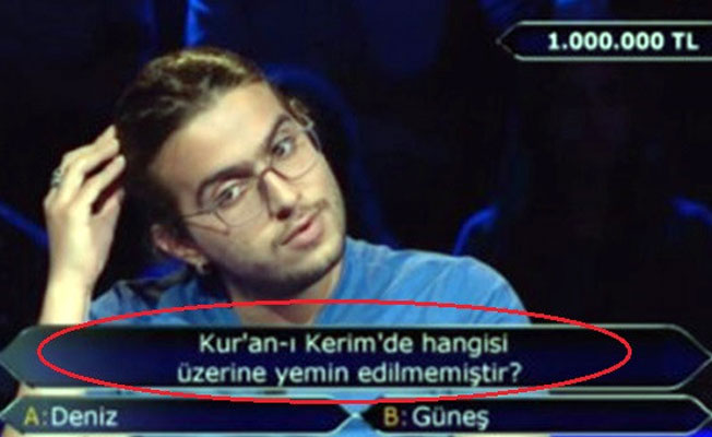 'Kim milyoner olmak ister' de, 1 Milyon liralık 'Kuran-ı Kerim' sorusu!