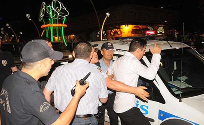 Tokat'ta derbi maç sonrası arbede