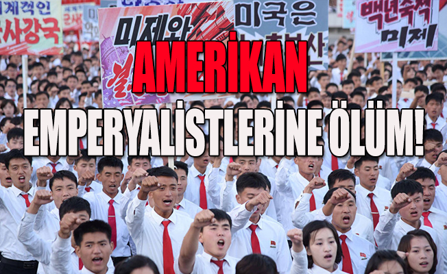 Kuzey Kore'de ABD karşıtı miting: 'Kesin intikam'