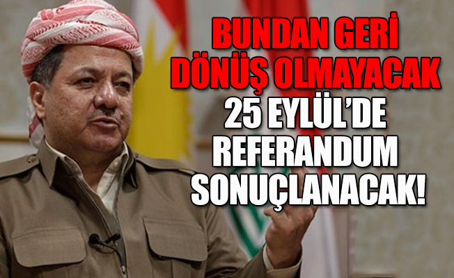 Barzani kararını verdi!