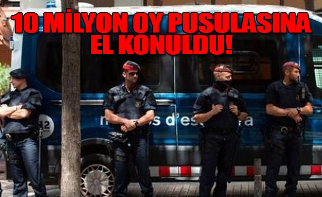 Katalan polisinin denetimi, merkezi hükümete geçti