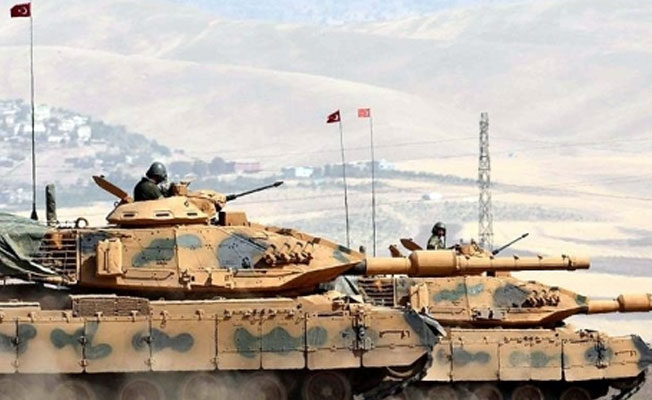 Silopi-Habur bölgesindeki tatbikat yedinci gününde