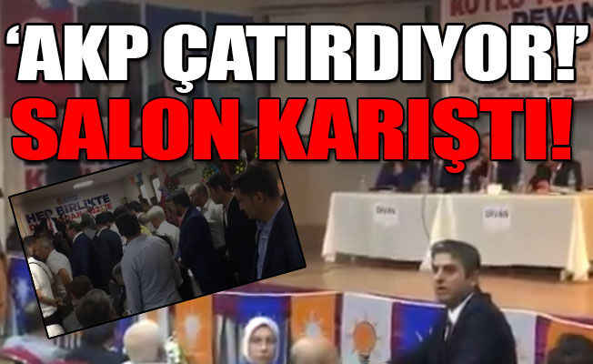 AKP'li başkan, AKP'li vekile hakaret edince ortalık karıştı!